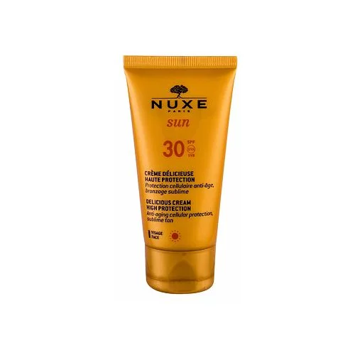 Nuxe Sun Delicious Cream SPF30 sončna krema za obraz 50 ml unisex