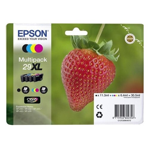 Epson komplet kartuš 29 XL (C13T29964010) (BK/C/M/Y), original Cene
