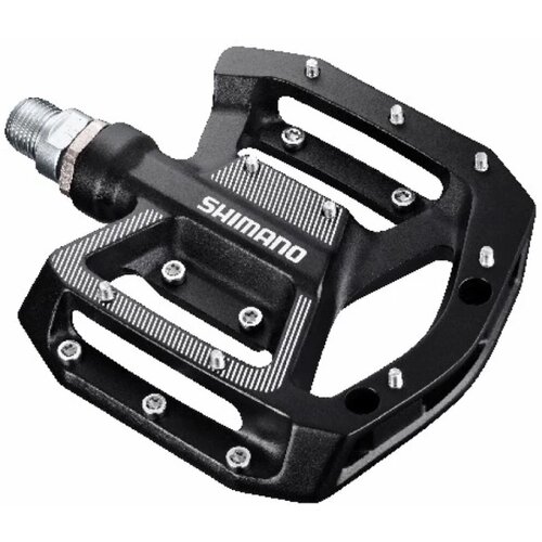 Shimano pedale PDGR500 flat w/o reflector black indpack EPDGR500L Slike