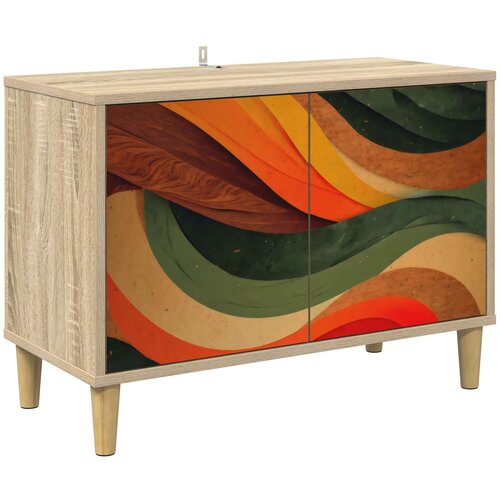  TV ormar RHENEN 69 x 33 x 50 cm Sonoma Konstruirano drvo Cijene