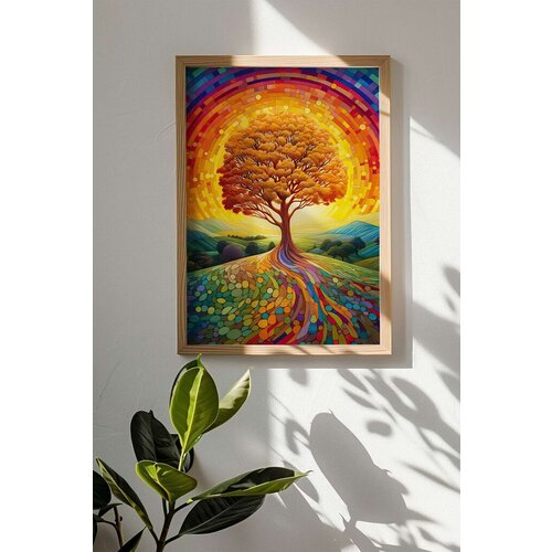 Wallity uramljena slika Mscartmdl8, 33x48 cm Cene