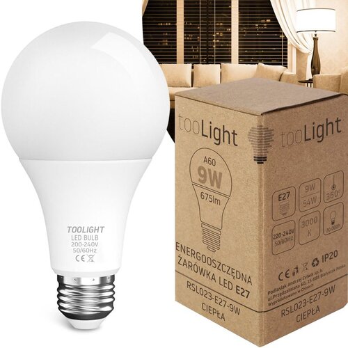  Žarulja LED RSL023 E27 9W Topla Cene