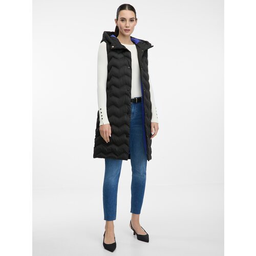 Orsay Black Ladies Quilted Vest - Women Cene