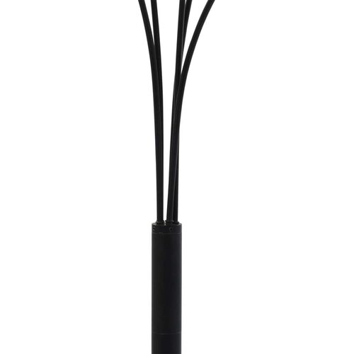 VidaXL Stojeća svjetiljka 200 cm 5 x E14 crno-zlatna Slike