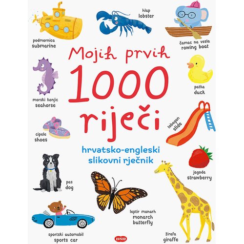 Lusio Knjiga Mojih prvih 1000 riječi Cene