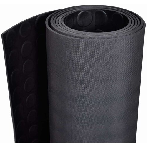 vidaXL Podna prostirka od protuklizne gume 1 5 x 4 m 3 mm s točkama Cene