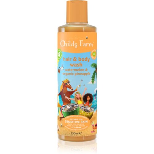 Childs Farm Hair & Body Wash emulzija za umivanje za telo in lase Watermelon & Organic Pineapple 250 ml Cene