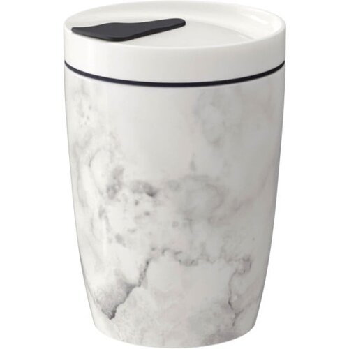 Like | Villeroy &amp;amp; Boch Sivo-bel porcelanast termo lonček Villeroy &amp;amp; Boch Like To Go, 290 ml Slike