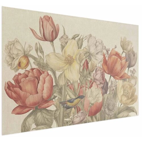  Plakat Flower Bouquet on a Cream Background 30x21 Cene