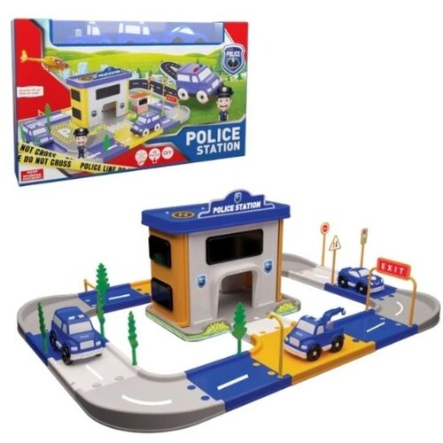 Milla Toys Set za igru Garaža - Policijska stanica Cene