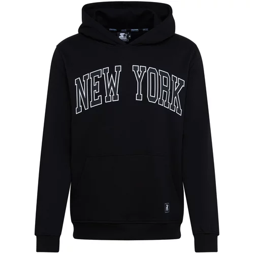 Starter Black Label Sweater majica 'New York' crna / bijela
