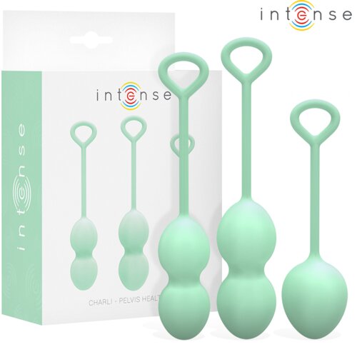 Intense komplet vaginalnih kroglic charli green Cene
