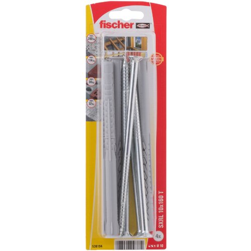 Fischer SXRL 10 x 160 T K NV dugački tipl 160 mm 536194 1 Set Cijene