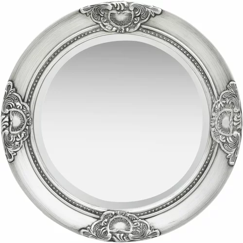  Zidno ogledalo u baroknom stilu 50 cm srebrno