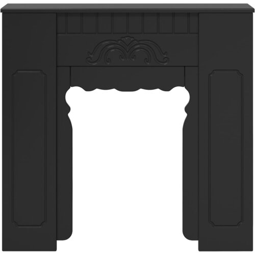  Okvir za kamin Crna 93 x 20 x 89 cm Konstruirano drvo Slike