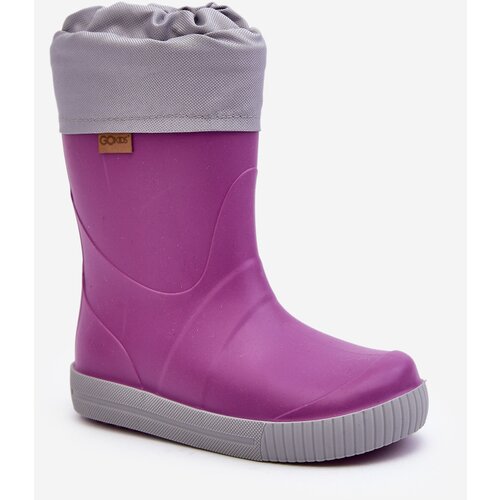 Boto Children's Wellies With Lining Snow Wave Gokids 981 Purple Cene