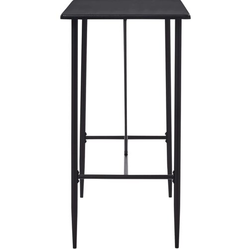  Barski stol crni 120 x 60 x 110 cm MDF Slike