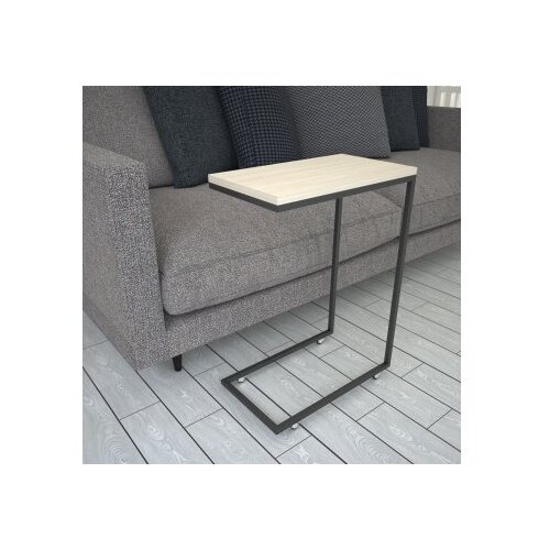 Hanah home Club sto Callen, 46x62x26 cm, Hrast Slike