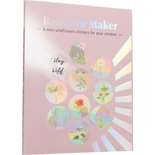  Mavrične nalepke "Ustvarite mavrice kjer koli" - stay wild Cene