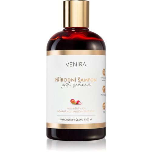 Venira Natural anti-grey shampoo &amp;scaron;ampon za rjave lase Mango and lychee 300 ml Slike