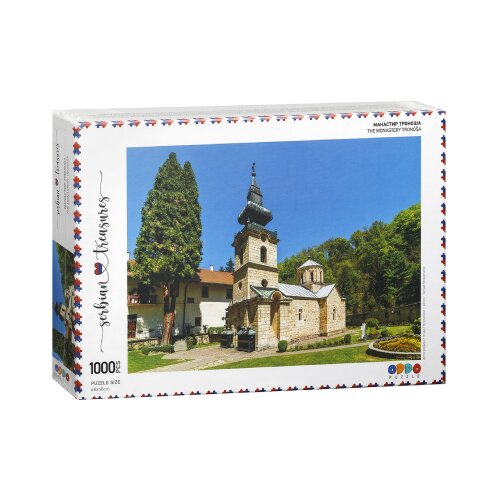 Oddo Slagalica Serbian Treasures Collection, Manastir Trono&scaron;a, 1000 delova Cene