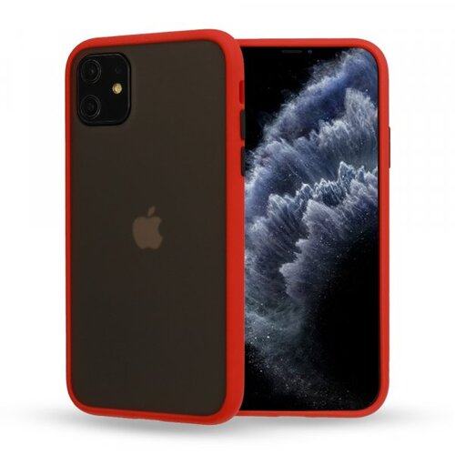  ovitek s trdim zadnjim delom za Xiaomi Redmi 10T in 10T Pro - rdeč Cene