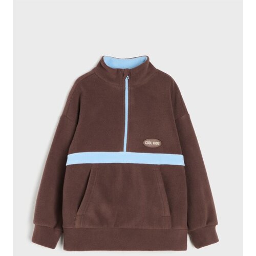 Sinsay Flis majica half-zip Active Cijene