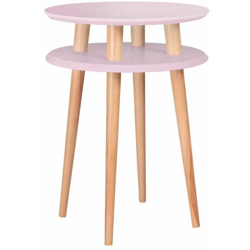 Ragaba Rožnata stranska mizica UFO, Ø 45 cm