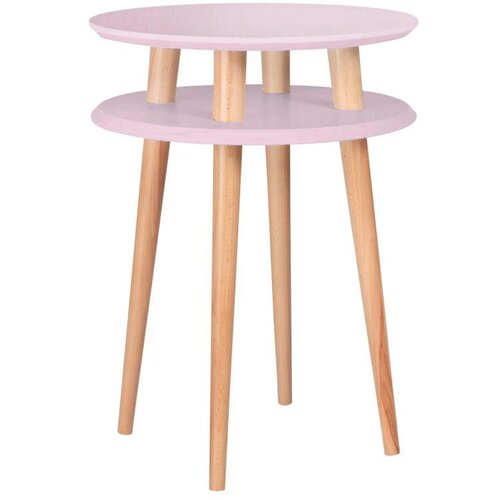 Ragaba ružiasti stolić UFO, &amp;Oslash; 45 cm Slike