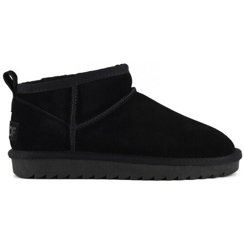 Colors of California Gležnjarji Short winter boot in suede Črna Slike