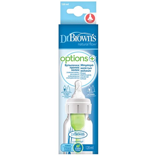 Dr.browns plastična fla&amp;scaron;ica Standard, 120 ml 0m+ Slike