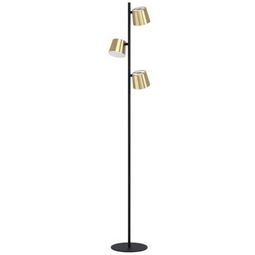 Eglo 39987 - LED podna lampa ALTAMIRA 3xGU10/4,6W/230V 3000K zlatna Slike