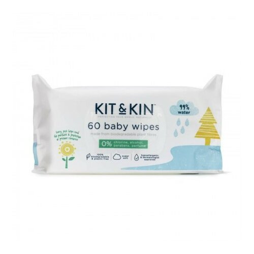 Kit & Kin baby vlažne maramice 60 kom ( A046769 ) Cene