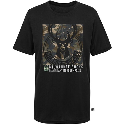 Drugo muška Giannis Antetokounmpo 34 Milwaukee Bucks Top Graphic majica Cijene