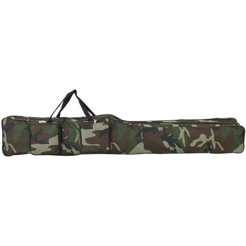  Torba za &amp;scaron;tap za pecanje zelena maskirna 150 cm tkanina Oxford Slike