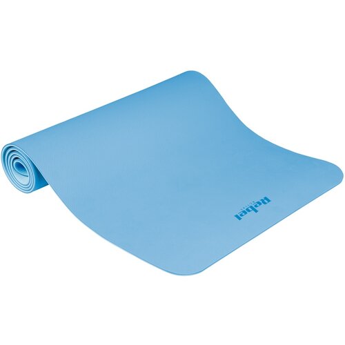 Rebel ACTIVE Strunjača prostirka za jogu, pilates i fitnes 183x61cm 6 mm TPE plava RBA-3152-2BL Slike