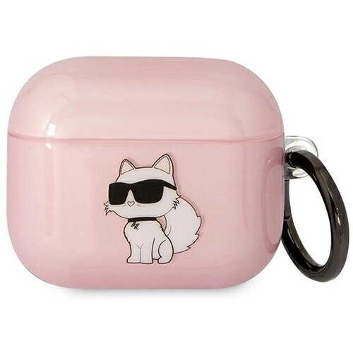 Karl Lagerfeld IKONIK CHOUPETTE CASE AIRPODS COVER 3 ROZA, (22006470) Cene