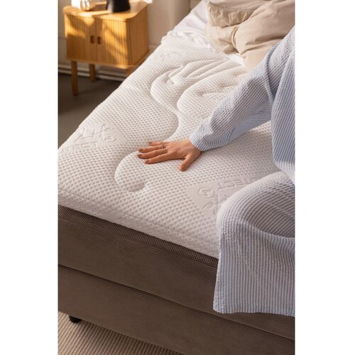 Bonami Selection Bež boxspring krevet s prostorom za odlaganje 180x200 cm Elva Bold Line &amp;ndash; Slike
