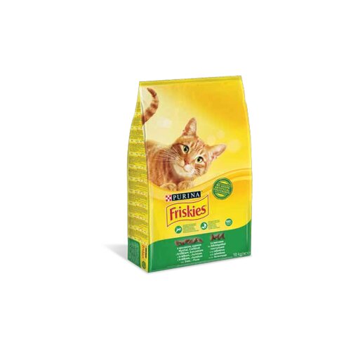 Purina friskies cat adult zecetina, piletina & povrce 10 kg hrana za mačke Cene