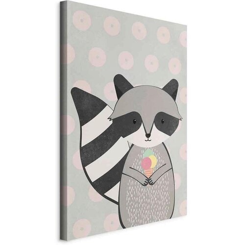 Artgeist Slika Na Platnu Glutton Raccoon Cene