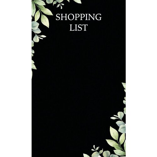  Naljepnica za zid (&amp;Scaron; x V: 30 x 50 cm, Shopping list) Slike