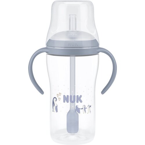 Nuk Perfect Match Penguin boca sa slamkom 8m+ 260 ml Slike
