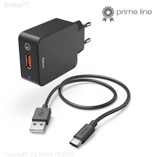 Hama PUNJAC SET, USB TIP-C, 3A, QC 3.0, 1,5M Cijene