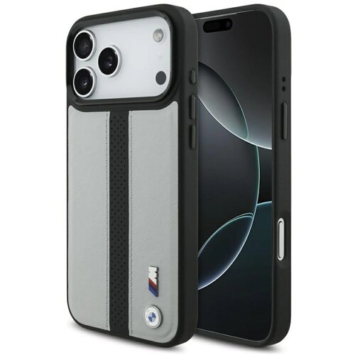 BMW ELEGANTEN OVITEK Z PERFORIRANIM LOGOM M ZA IPHONE 17 PRO MAX MAGSAFE, (5000343392) Cene
