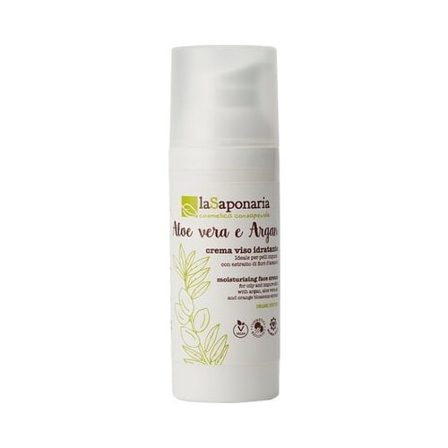 La Saponaria Vlažilna krema za obraz aloe vera in argan Slike