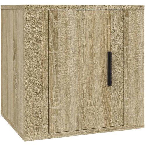 Maison Chic Stenska TV omarica - TV stojalo - Televizijska omarica sonoma hrast 40x34,5x40 cm, (21698624) Slike