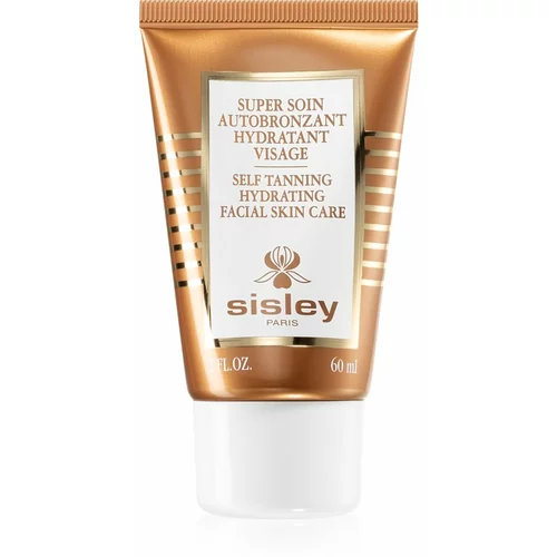 Sisley Super Soin Self Tanning Hydrating Facial Skin Care samoporjavitvena krema za obraz z vlažilnim učinkom 60 ml