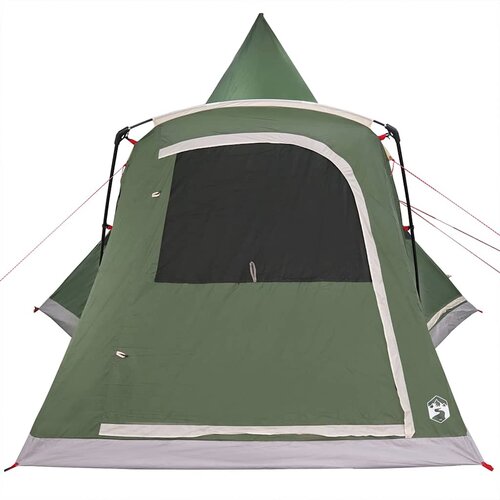 Teepee za 5 osoba s krovom Zelena 545 x 450 x 295 cm Slike