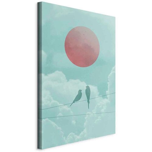 Artgeist Slika Na Platnu Pastel Sunset Cene