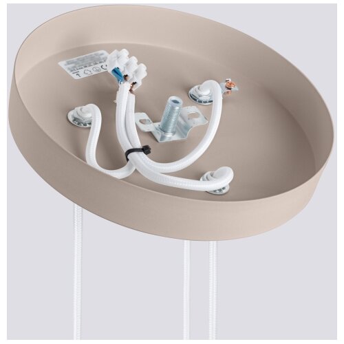  Brilagi - LED luster na sajli CRESTO 3xGU10/10W/230V taupe Slike